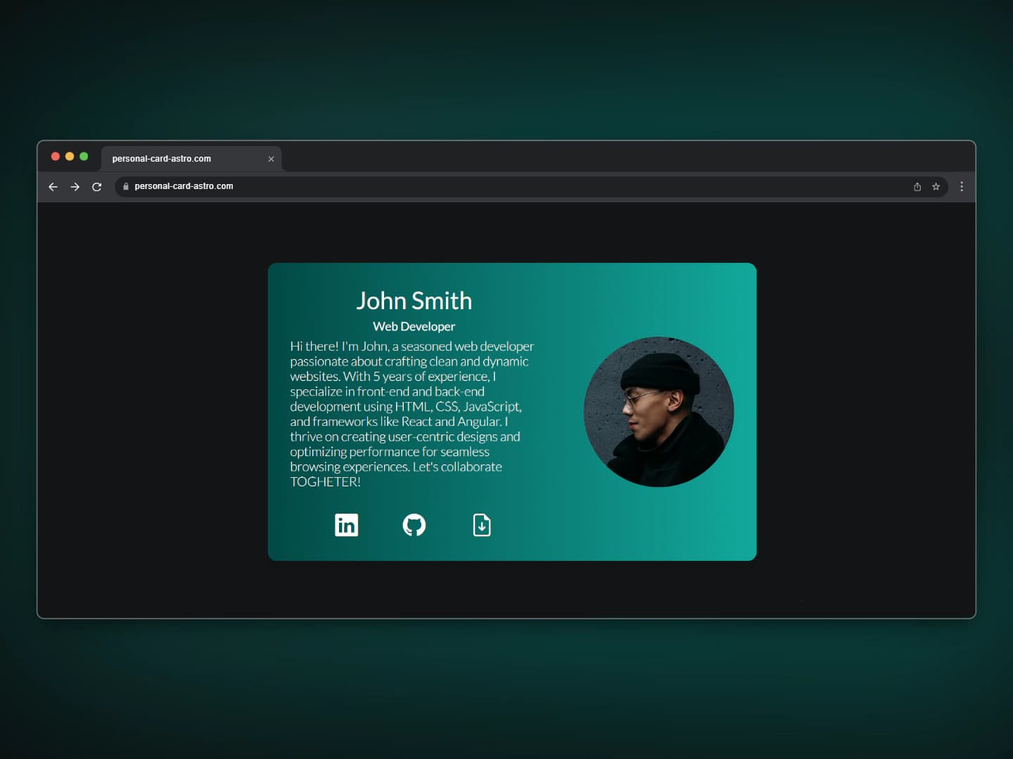 Professional Card Astro