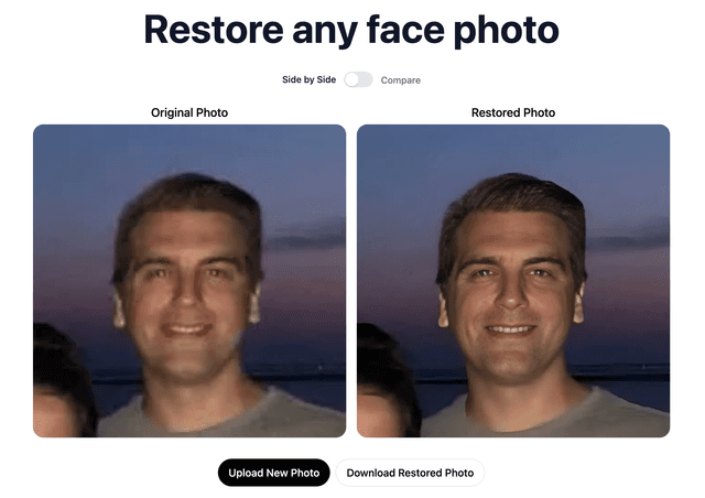 AI Photo Restorer